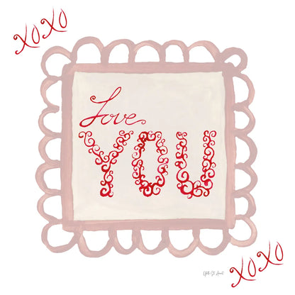 Keepsake Valentine VIII by Yvette St. Amant. SKU 96764a. Archival Giclee Fine art print for wall decor.