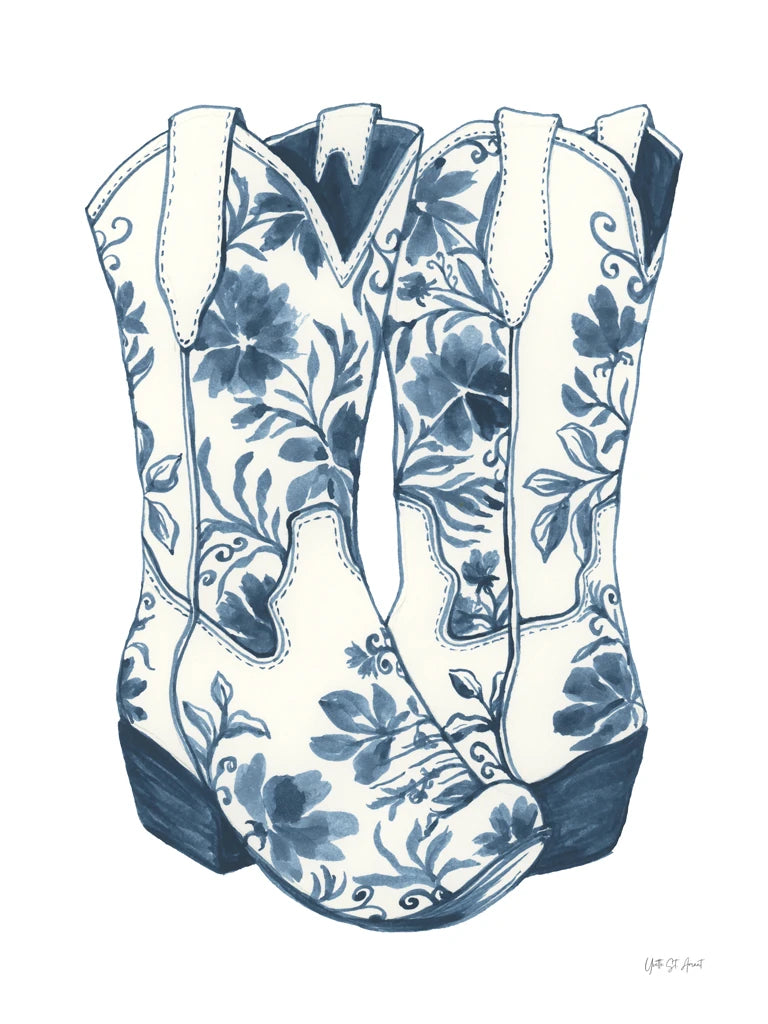 Kickin It Chinoiserie by Yvette St. Amant