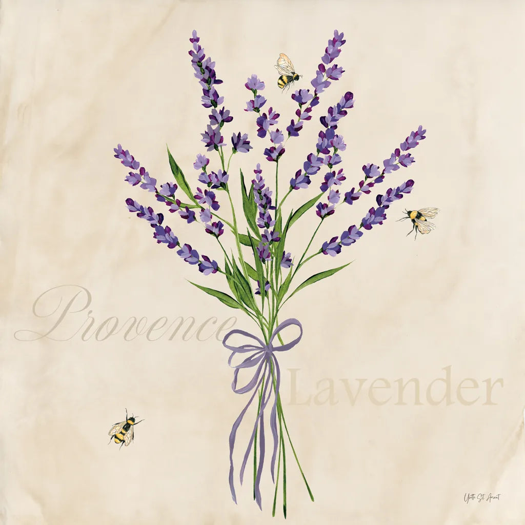 Lavender Bliss I by Yvette St. Amant. SKU 97997a. Archival Giclee Fine art print for wall decor.