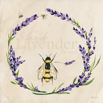 Lavender Bliss III by Yvette St. Amant. SKU 97999a. Archival Giclee Fine art print for wall decor.