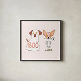 Lick or Treat VI by Yvette St. Amant. Shown in a sleek black glass frame for a contemporary gallery look. Available as an archival giclee rolled canvas, fine art paper, or poster print. SKU 94665a.