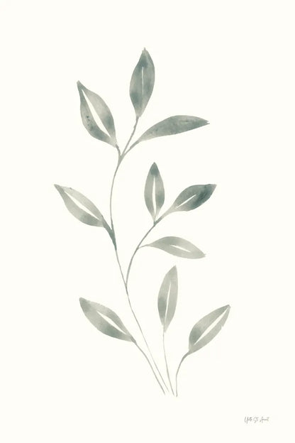 Linen Leaves I by Yvette St. Amant. SKU 91745h. Archival Giclee Fine art print for wall decor.