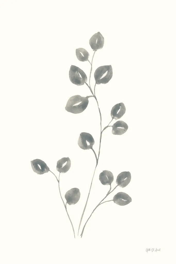 Linen Leaves II by Yvette St. Amant. SKU 91746h. Archival Giclee Fine art print for wall decor.