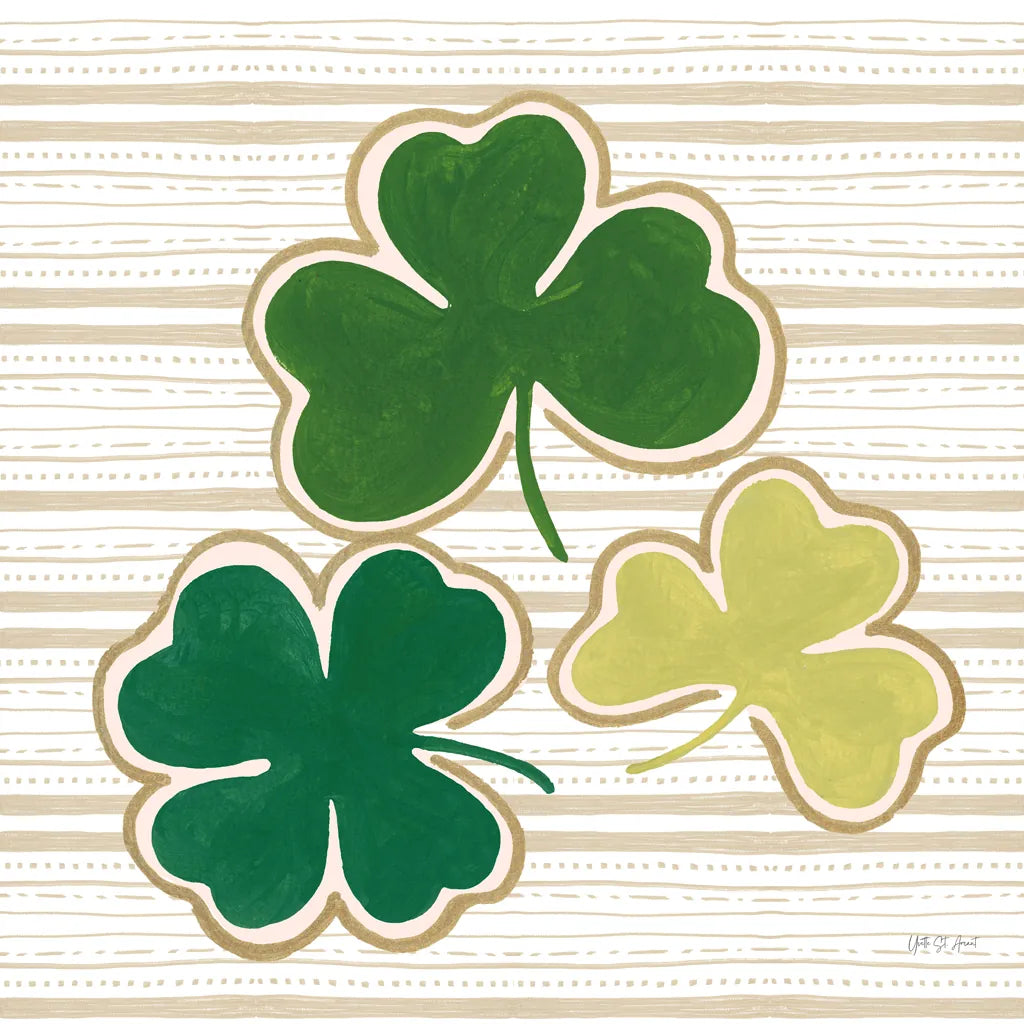 Lucky Charm IV by Yvette St. Amant. SKU 100560a. Archival Giclee Fine art print for wall decor.