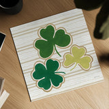 Lucky Charm IV by Yvette St. Amant. Shown as a detailed flat fine art print, highlighting archival giclee quality. Available as an archival giclee rolled canvas, fine art paper, or poster print. SKU 100560a.