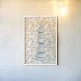 Marble King by Yvette St. Amant. shown as a paper print in a white frame. Available as a archival giclee rolled canvas, fine art paper, or poster print. SKU 102870h.