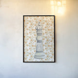 Marble Queen by Yvette St. Amant. shown as a paper print in a black flame. Available as a archival giclee rolled canvas, fine art paper, or poster print. SKU 102872h.