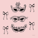 Masquerade Masks by Yvette St. Amant. SKU 93973a. Archival Giclee Fine art print for wall decor.