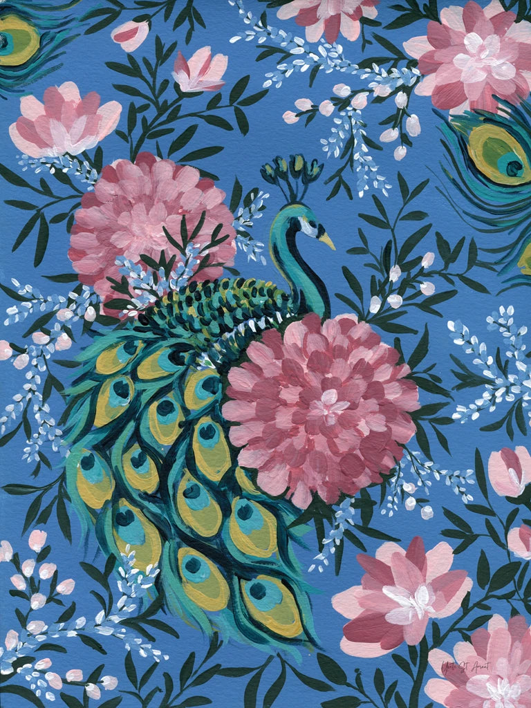 Maximalist Peacock by Yvette St. Amant