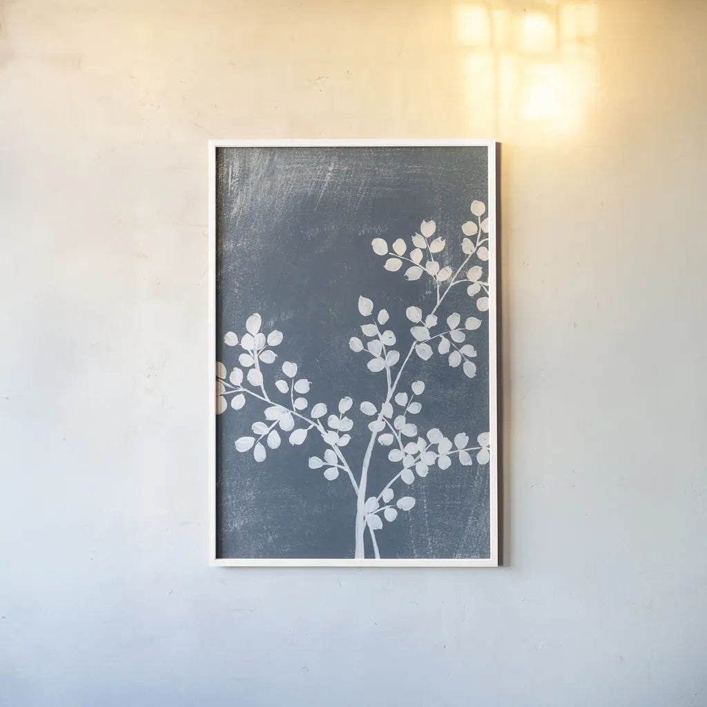 Meadow Breeze I by Yvette St. Amant. shown as a paper print in a white frame. Available as a archival giclee rolled canvas, fine art paper, or poster print. SKU 91734h.
