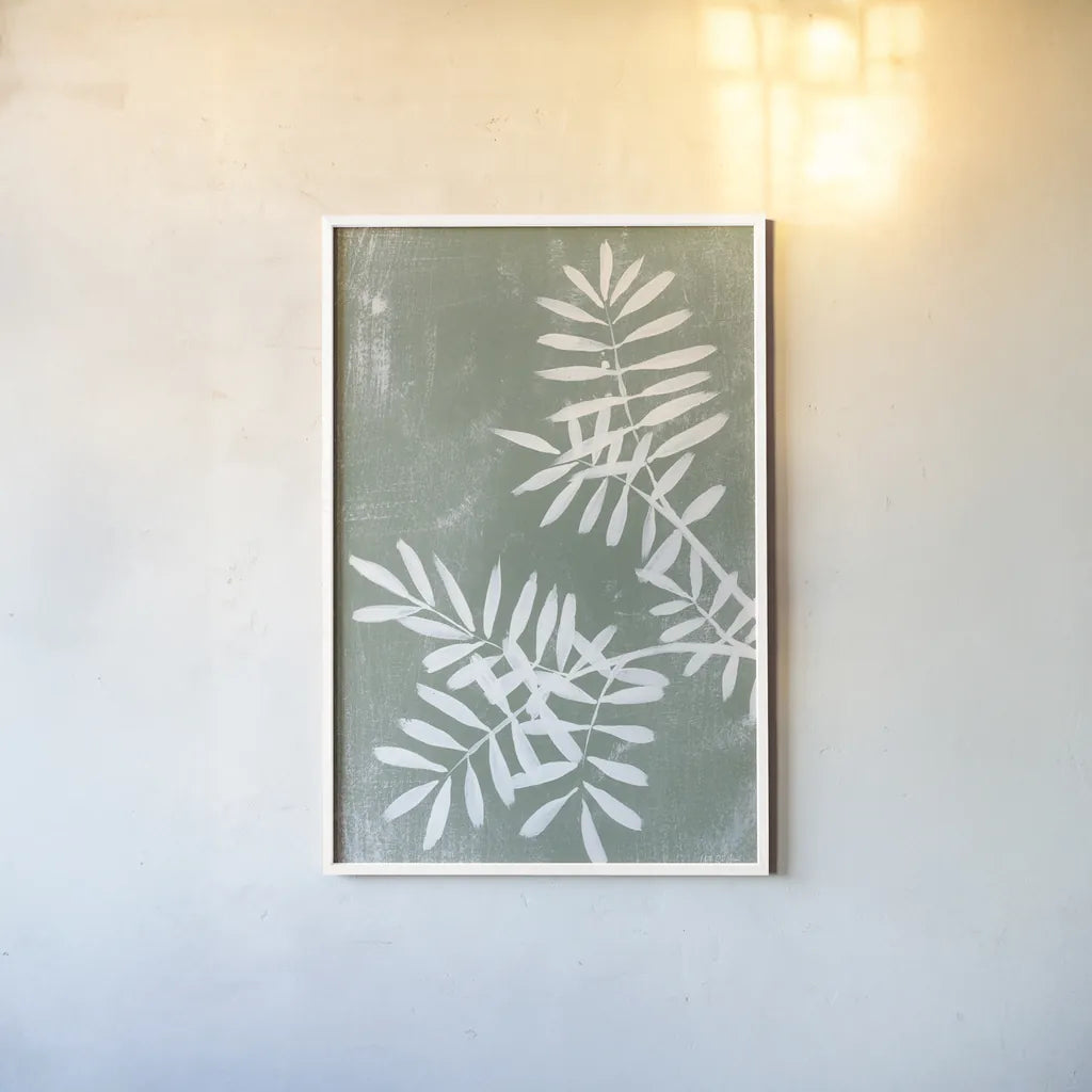 Meadow Breeze II by Yvette St. Amant. shown as a paper print in a white frame. Available as a archival giclee rolled canvas, fine art paper, or poster print. SKU 91735h.