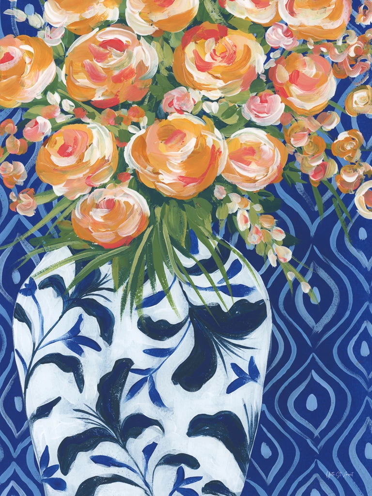 Mediterranean Blooms II by Yvette St. Amant