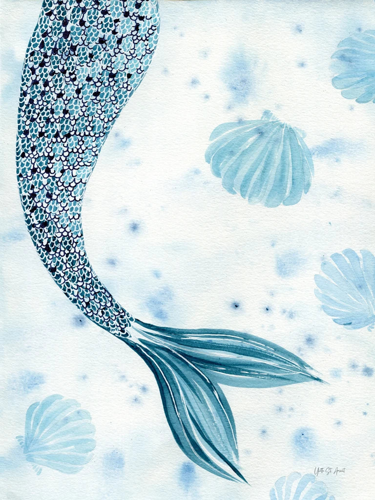 Mermaid Tail I by Yvette St. Amant