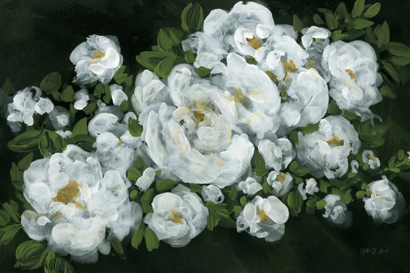 Midnight Roses by Yvette St. Amant. SKU 89385i. Archival Giclee Fine art print for wall decor.
