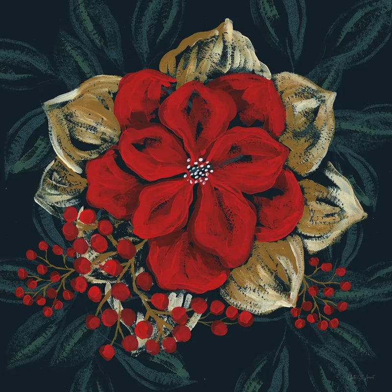 Midwinter Florals II by Yvette St. Amant. SKU 103887a. Archival Giclee Fine art print for wall decor.