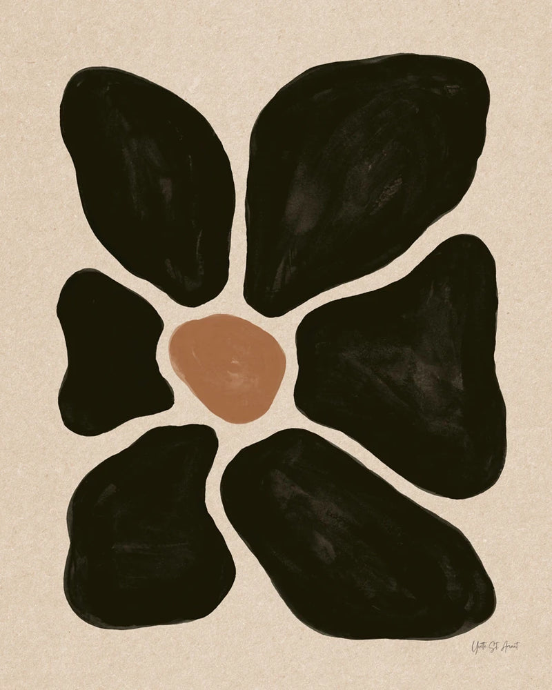 Mod Floral I by Yvette St. Amant