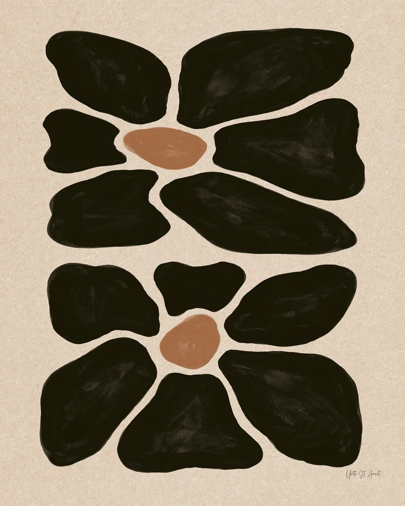 Mod Floral II by Yvette St. Amant