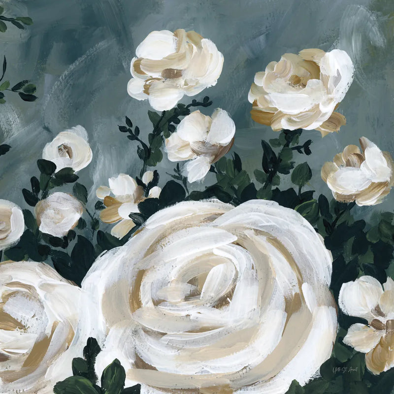 Moody Roses by Yvette St. Amant. SKU 96546a. Archival Giclee Fine art print for wall decor.