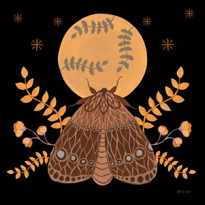 Moon Moth VI by Yvette St. Amant. SKU 101207a. Archival Giclee Fine art print for wall decor.