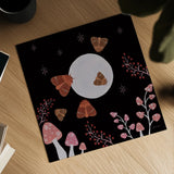 Moon Moth X by Yvette St. Amant. Shown as a detailed flat fine art print, highlighting archival giclee quality. Available as an archival giclee rolled canvas, fine art paper, or poster print. SKU 101211a.