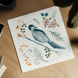 Morning Call II by Yvette St. Amant. Shown as a detailed flat fine art print, highlighting archival giclee quality. Available as an archival giclee rolled canvas, fine art paper, or poster print. SKU 94219a.