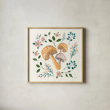 Morning Call V by Yvette St. Amant. Shown in a natural wood glass frame for a timeless modern aesthetic. Available as an archival giclee rolled canvas, fine art paper, or poster print. SKU 94222a.