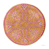 Mustard Mandala by Yvette St. Amant. SKU 88261a. Archival Giclee Fine art print for wall decor.