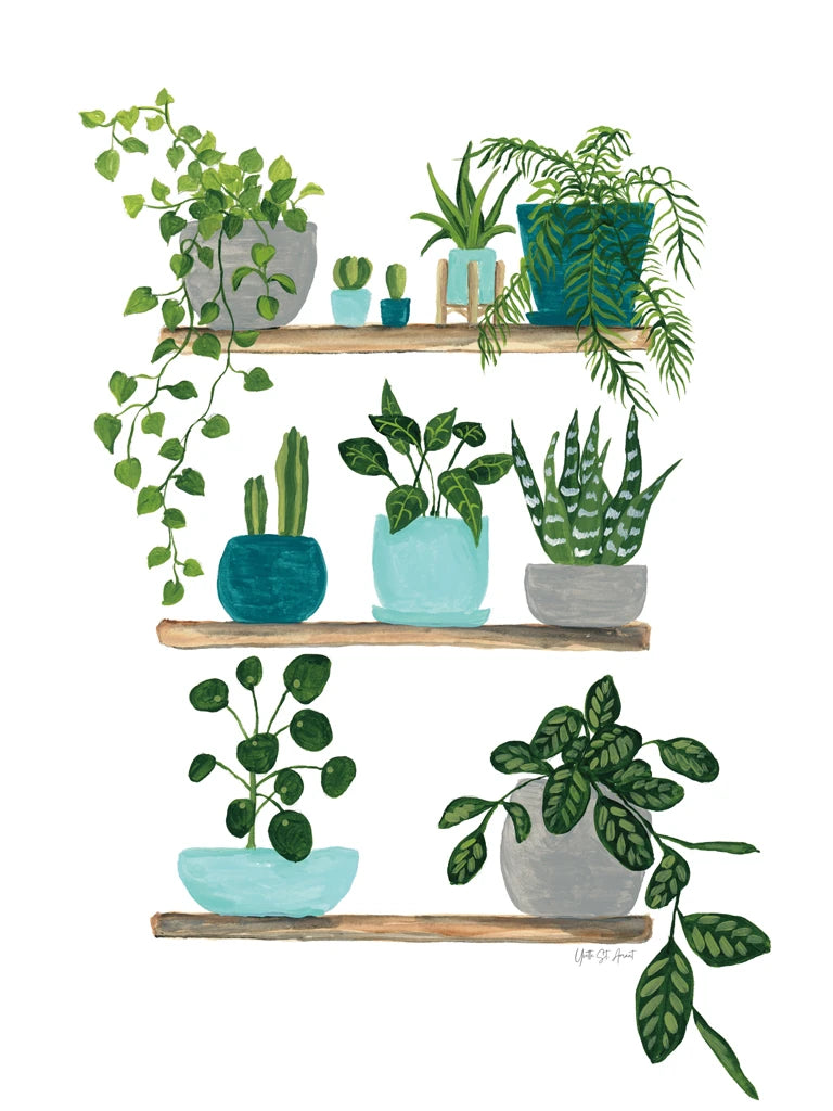 My Boho Plants I by Yvette St. Amant
