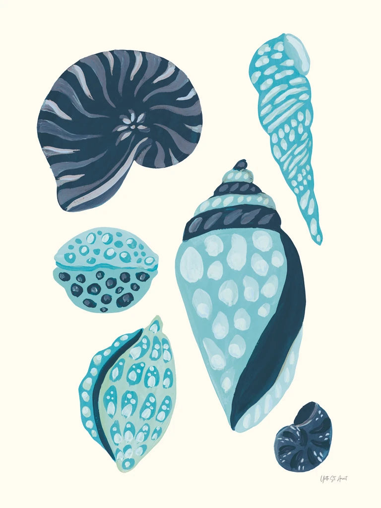 My Tropical Shell Collection I v2 by Yvette St. Amant