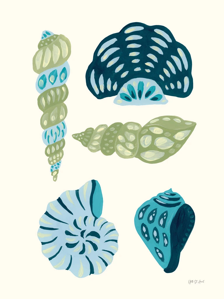 My Tropical Shell Collection II by Yvette St. Amant