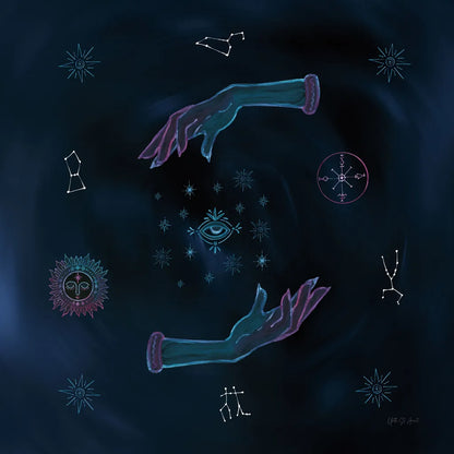 Mystic Magic by Yvette St. Amant. SKU 91539a. Archival Giclee Fine art print for wall decor.