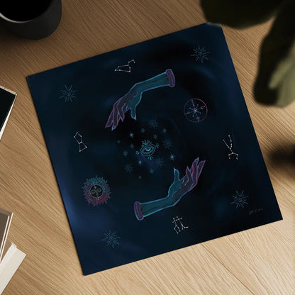 Mystic Magic by Yvette St. Amant. Shown as a detailed flat fine art print, highlighting archival giclee quality. Available as an archival giclee rolled canvas, fine art paper, or poster print. SKU 91539a.