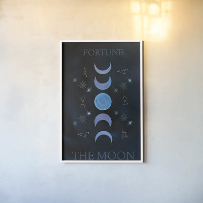 Mystical Fortune II by Yvette St. Amant. shown as a paper print in a white frame. Available as a archival giclee rolled canvas, fine art paper, or poster print. SKU 92825h.