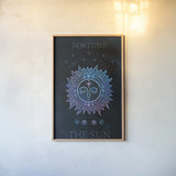 Mystical Fortune III by Yvette St. Amant. shown as a paper print in a natural frame. Available as a archival giclee rolled canvas, fine art paper, or poster print. SKU 92826h.