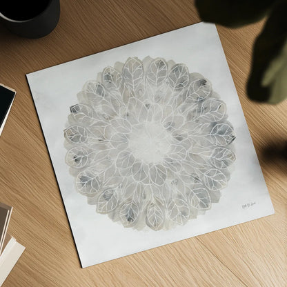 Natures Pinwheel II Texture by Yvette St. Amant. Shown as a detailed flat fine art print, highlighting archival giclee quality. Available as an archival giclee rolled canvas, fine art paper, or poster print. SKU 90054a.