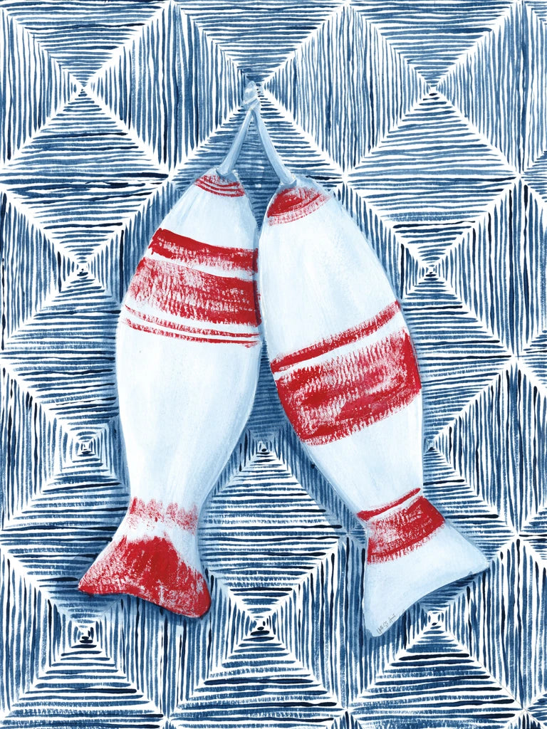 Nautical Fish Buoys by Yvette St. Amant
