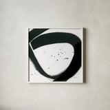 Negative Space I by Yvette St. Amant. Shown in a crisp white glass frame for a clean and minimalist style. Available as an archival giclee rolled canvas, fine art paper, or poster print. SKU 102360a.
