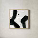 Negative Space II by Yvette St. Amant. Shown in a natural wood glass frame for a timeless modern aesthetic. Available as an archival giclee rolled canvas, fine art paper, or poster print. SKU 102361a.