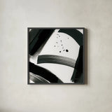Negative Space III by Yvette St. Amant. Shown in a sleek black glass frame for a contemporary gallery look. Available as an archival giclee rolled canvas, fine art paper, or poster print. SKU 102362a.