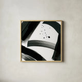 Negative Space III by Yvette St. Amant. Shown in a natural wood glass frame for a timeless modern aesthetic. Available as an archival giclee rolled canvas, fine art paper, or poster print. SKU 102362a.