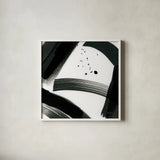 Negative Space III by Yvette St. Amant. Shown in a crisp white glass frame for a clean and minimalist style. Available as an archival giclee rolled canvas, fine art paper, or poster print. SKU 102362a.