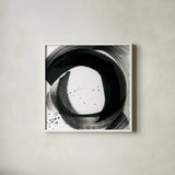 Negative Space IV by Yvette St. Amant. Shown in a crisp white glass frame for a clean and minimalist style. Available as an archival giclee rolled canvas, fine art paper, or poster print. SKU 102363a.