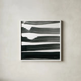 Negative Space VI by Yvette St. Amant. Shown in a crisp white glass frame for a clean and minimalist style. Available as an archival giclee rolled canvas, fine art paper, or poster print. SKU 102365a.