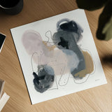 Organized Chaos by Yvette St. Amant. Shown as a detailed flat fine art print, highlighting archival giclee quality. Available as an archival giclee rolled canvas, fine art paper, or poster print. SKU 95174a.