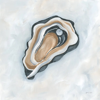 Oyster with Pearl II by Yvette St. Amant. SKU 96226a. Archival Giclee Fine art print for wall decor.