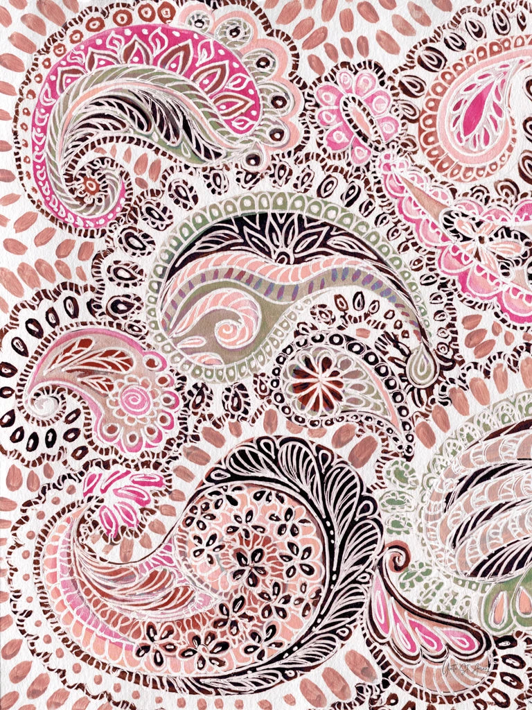 Paisley Print I by Yvette St. Amant