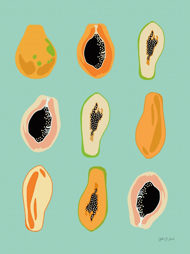 Papaya Blue by Yvette St. Amant