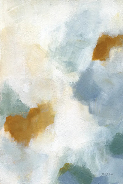 Patch of Gold Abstract I by Yvette St. Amant. SKU 88515h. Archival Giclee Fine art print for wall decor.