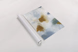 Patch of Gold Abstract II by Yvette St. Amant. shown as a rolled paper print. Available as archival giclee rolled canvas, fine art paper, or poster print. SKU 88516h.