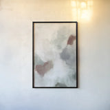 Patch of Spice Abstract I by Yvette St. Amant. shown as a paper print in a black flame. Available as a archival giclee rolled canvas, fine art paper, or poster print. SKU 88544h.